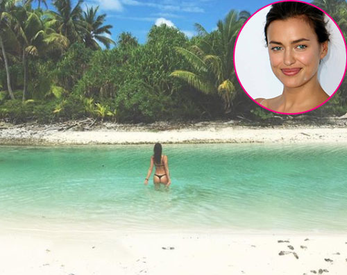 Irina Shayk 2 Irina Shayk mostra il lato B su Instagram