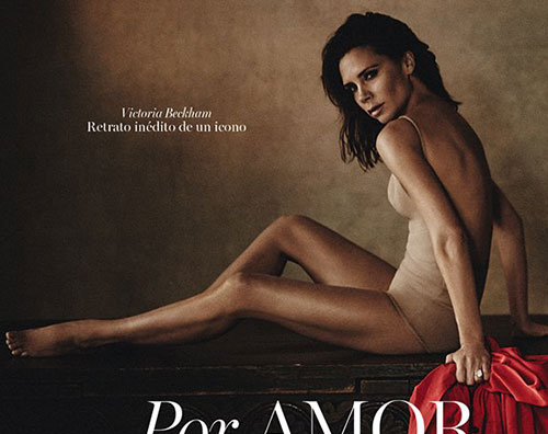 Vicotria Beckham 2 Victoria Beckham mostra le gambe su Vogue Spagna