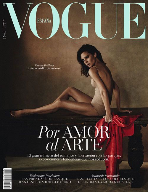 Victoria Beckham 3 Victoria Beckham mostra le gambe su Vogue Spagna