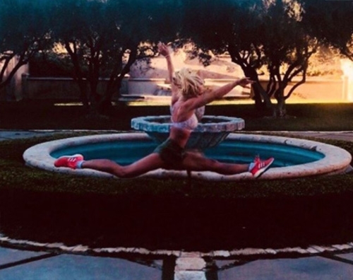 Britney Spears 1 Britney Spears, un salto da campionessa olimpica