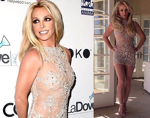Britney Spears 2 Britney è sexy per gli Hollywood Beauty Awards