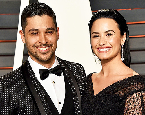 Demi Wilmer Demi Lovato e Wilmer Valderrama pizzicati a pranzo insieme