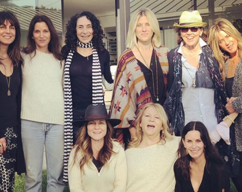 Jennifer Aniston Jennifer Aniston, compleanno con le amiche