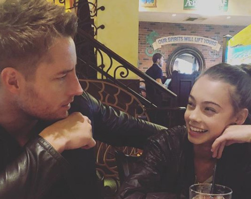 Justin Heartley Justin Hartley papà dolcissimo su Instagram