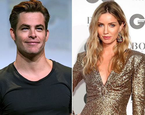 Chris Pine Chris Pine e Annabelle Wallis fotografati insieme a Londra