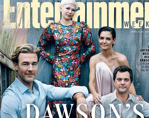 DAWSONS CREEK COVER Dawsons Creek, la reunion 20 anni dopo!