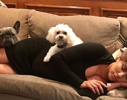 Eva Longoria si riposa in attesa del parto