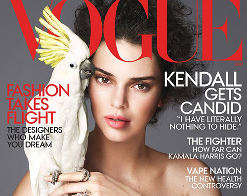 Kendall 2 Kendall Jenner sulla cover Vogue