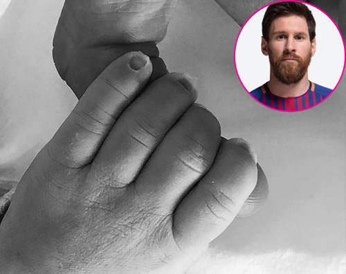 Leo Messi Leo Messi è papà di Ciro