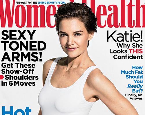 kATIE hOLMES 2 Katie Holmes in formissima su Women’s Health