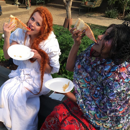 Reese Witherspoon ha i capelli rossi sul set del nuovo film reese witherspoon Reese Witherspoon ha i capelli rossi sul set del nuovo film