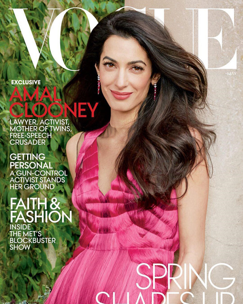 Amal Amal Alamuddin è la star di maggio su Vogue