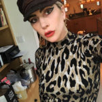 Gaga 2 150x150 Lady Gaga, party in total look animalier