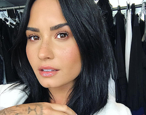 Demi 1 Demi Lovato acqua e sapone su Instagram