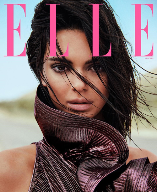 Kendall Kendall Jenner è la star di giugno su Elle