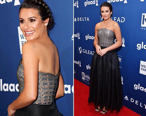 Lea Michele 1 Lea Michele, primo red carpet da fidanzata