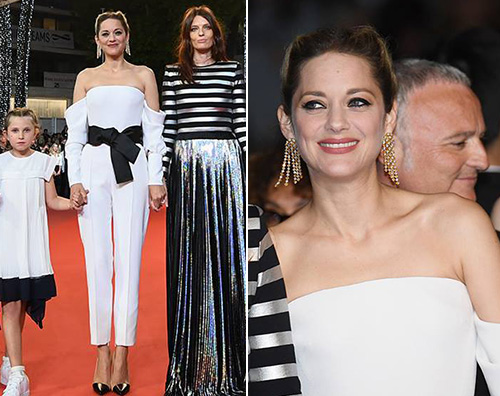 Marion Cotillard Cannes 2018: Marion Cotillard in bianco per “Angel Face”