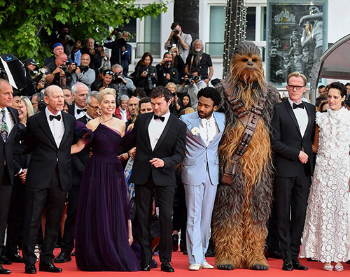 Solo Cast Cannes 2018: Il cast di “Solo: A Star Wars Story” sbarca sulla Croisette