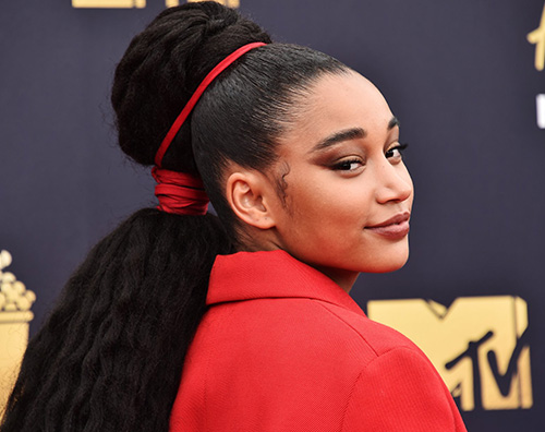 Amandla Stenberg Amandla Stenberg di Hunger Games fa coming out