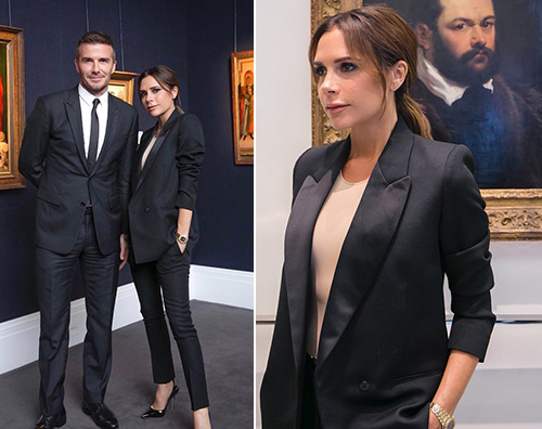 David e Victoria Beckham David e Victoria Beckham, serata mondana a Londra