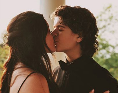 GatenMatarazzo Gaten Matarazzo bacia la sua fidanzatina su Instagram