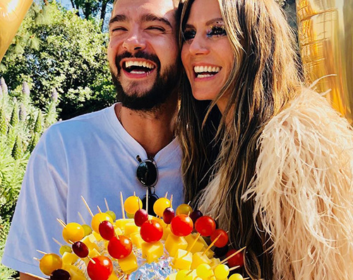 Heidi Klum Heidi Klum e Tom Kaulitz felici su Instagram