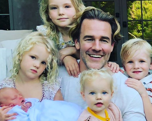 James Van Der Beek James Van Der Beek è papà per la quinta volta