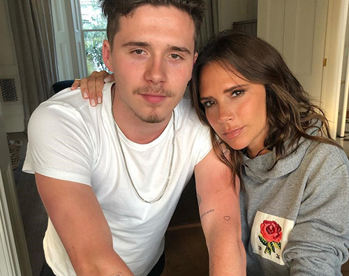 Victoria Beckham Victoria Beckham commenta il nuovo look di Brooklyn su Instagram