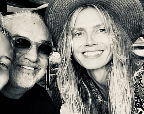 Heidi Klum Flavio Briatore Leni Klum Heidi Klum e Flavio Briatore insieme su Instagram