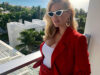 Kate Upton fa le acrobazie in palestra