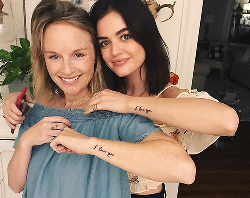 Lucy Hale 1 Lucy Hale si è fatta un tatuaggio