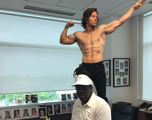 Mark Wahlberg Mark Wahlberg tutto muscoli su Instagram