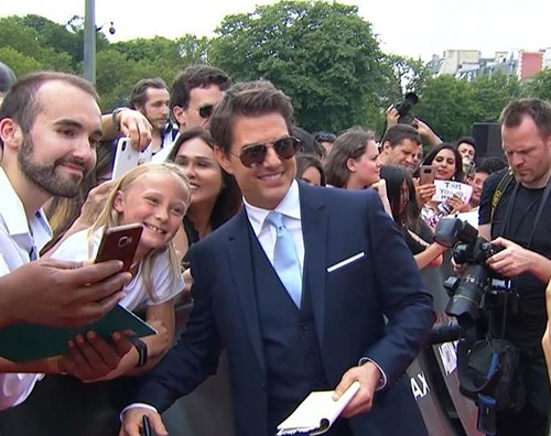 Tom Cruise Henry Cavill a Parigi per la premiere di “Mission: Impossible – Fallout”