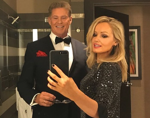 David Hasselhoff è un uomo sposato