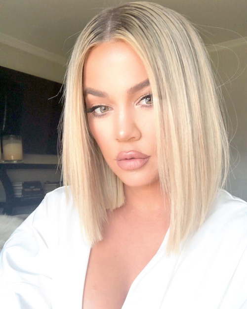 Khloe Kardashian 2 Caschetto liscio anche per Khloe Kardashian