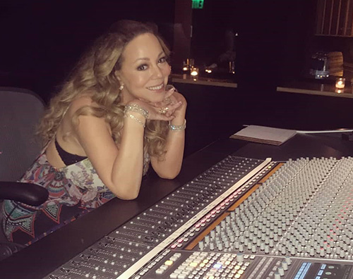 Mariah Carey 1 Mariah Carey è già ritornata a lavoro