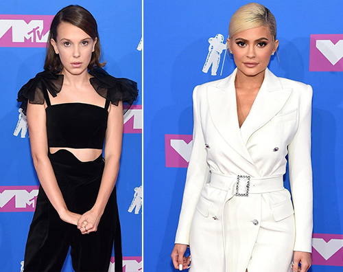 mtv vmas millie bobby brown kylie Jennifer Lopez regina degli MTV Video Music Awards 2018