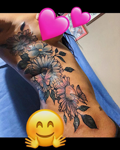 Keke Palmer Keke Palmer mostra il suo nuovo super tatuaggio