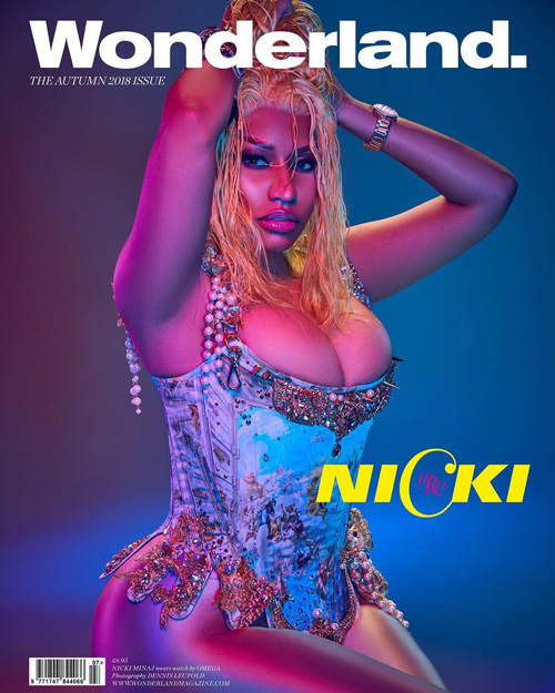 Nicki Minaj esplosiva sulla cover di Wonderland Nicki Cover 2 Nicki Minaj esplosiva sulla cover di Wonderland