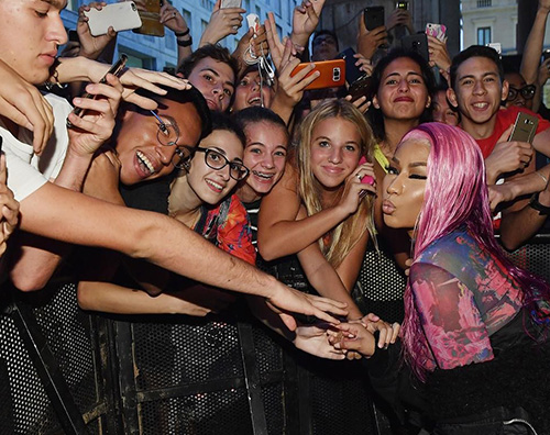 Nicki Minaj a Milano per Diesel Nicki Minaj Milano Diesel Fashion Week TheGossipers Nicki Minaj a Milano per Diesel