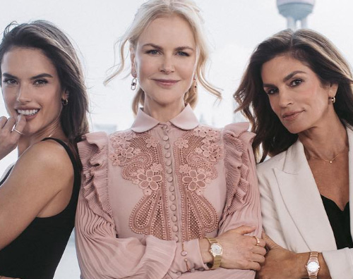 Ale Nicole CIndy 2 Alessandra Ambrosio, Nicole Kidman e Cindy Crawford a Shanghai per Omega