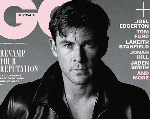 Chris Cover Chirs Hemsworth parla del suo rapporto con la ricchezza su GQ Australia