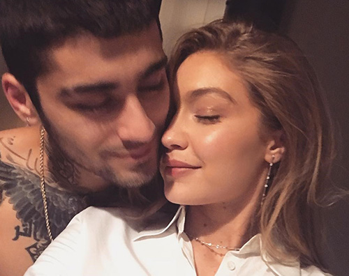 Gigi Hadid Zayn Malik Gigi e Zayn innamorati su Instagram