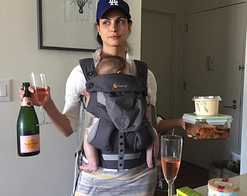 Morena Baccarin Morena Baccarin è una mamma multitasking