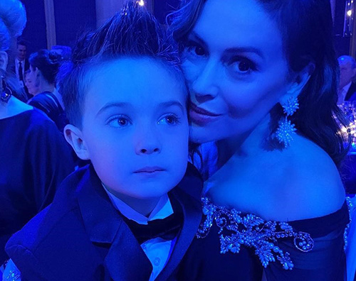 Alyssa Milano 2 Alyssa Milano brilla allavento Unicef