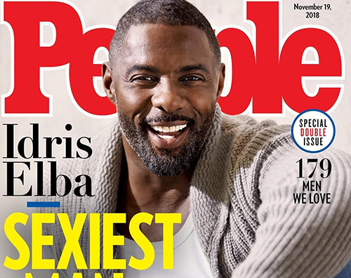 Idris Elba Idris Elba è luomo più sexy per People