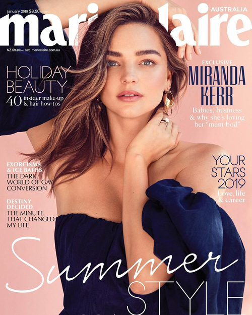 Miranda Kerr 2 1 Miranda Kerr è sulla cover di Marie Claire Australia