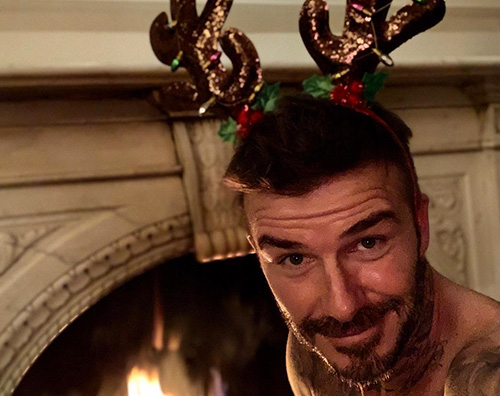 David Beckha Buon Natale!