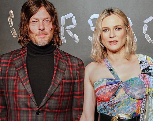 Diane Norman Cover Diane Kruger e Normar Reedus, primo evento mondano da neogenitori