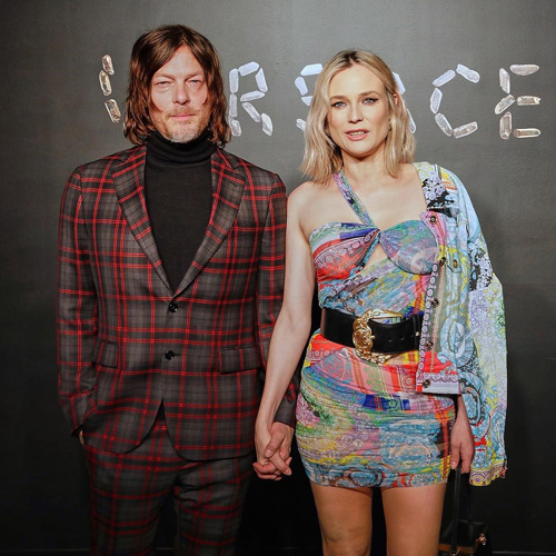 Diane Norman Diane Kruger e Normar Reedus, primo evento mondano da neogenitori